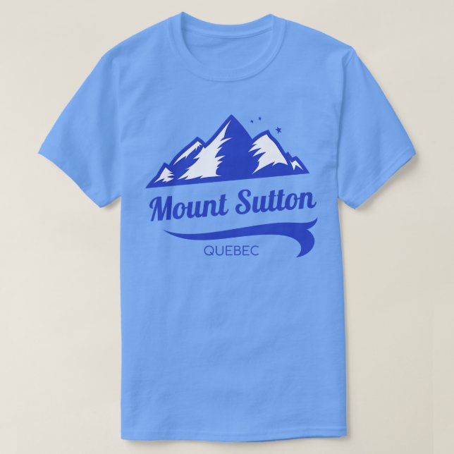 Mount Sutton ski Quebec T-Shirt (Design Front)