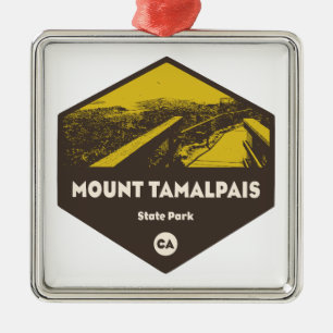 Mount Tamalpais State Park California Metal Tree Decoration