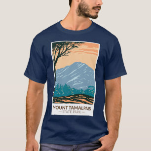 Mount Tamalpais State Park California Vintage T-Shirt