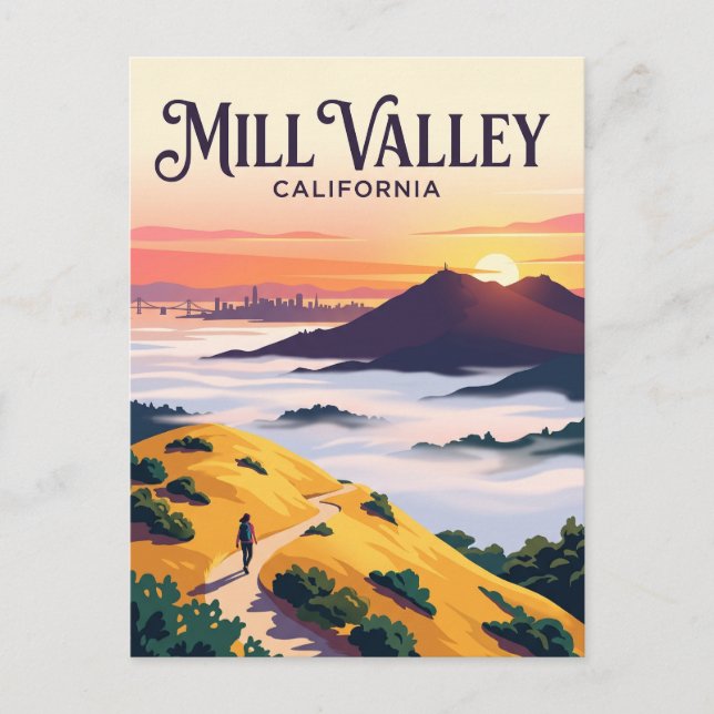 Mount Tamalpais State Park USA Postcard (Front)