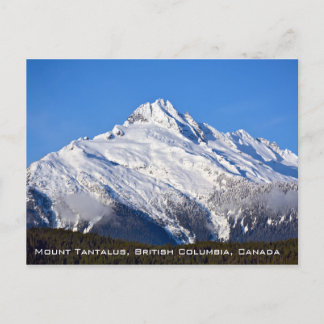 Mount Tantalus in BC Canada Postcard