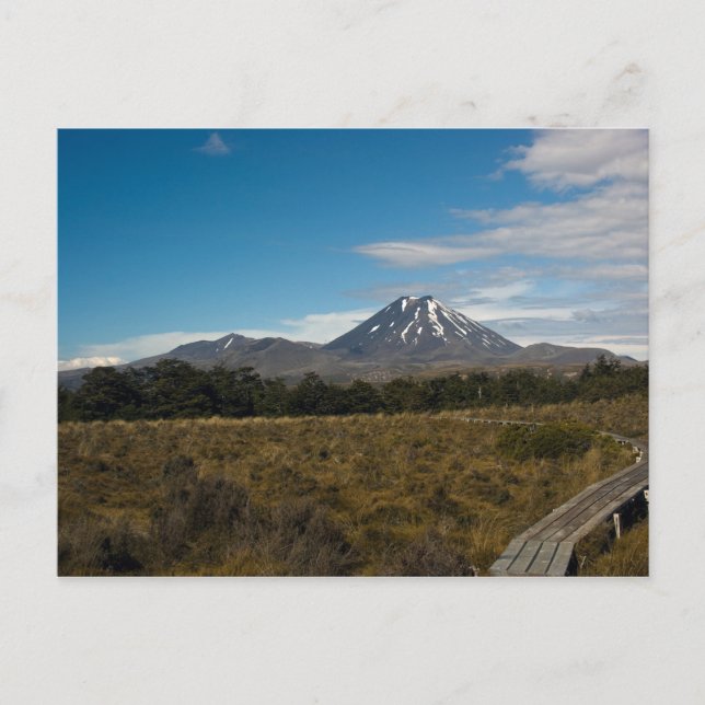 Mount Tongariro & Mount Ngauruhoe Postcard (Front)