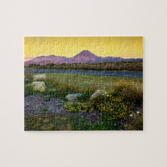 Mount Tongariro, New Zealand Jigsaw Puzzle (Horizontal)
