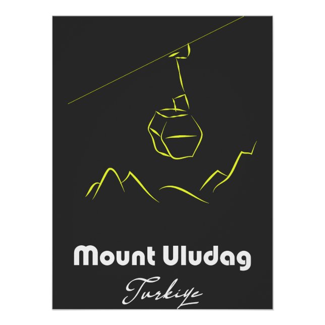 Mount Uludag Turkiye  Poster (Front)