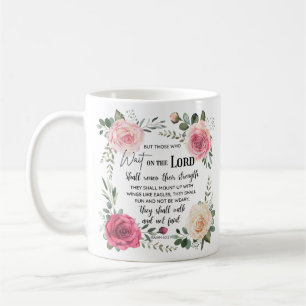 Mount Up With Wing Like Eagles Isaiah 40:31 Coffee Mug