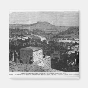 Mount Valerien seen from Louveciennes Magnet