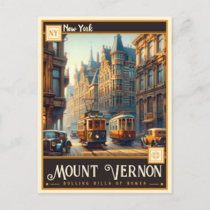 Mount Vernon, New York Vintage Postcard