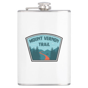 Mount Vernon Trail Hip Flask