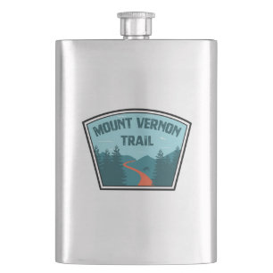 Mount Vernon Trail Hip Flask