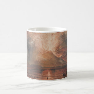Mount Vesuvius in Eruption Naples Italy J. Turner Coffee Mug
