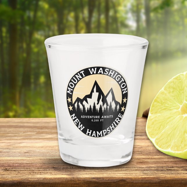 Mount Washington Forest Landscape Shot Glass (Creator Uploaded)