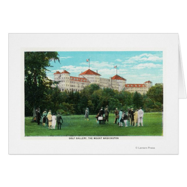 Mount Washington Hotel View of Golf Gallery (Front Horizontal)