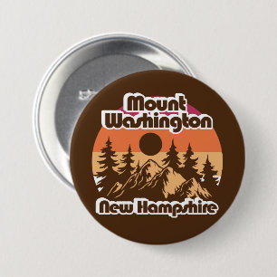 Mount Washington New Hampshire 7.5 Cm Round Badge