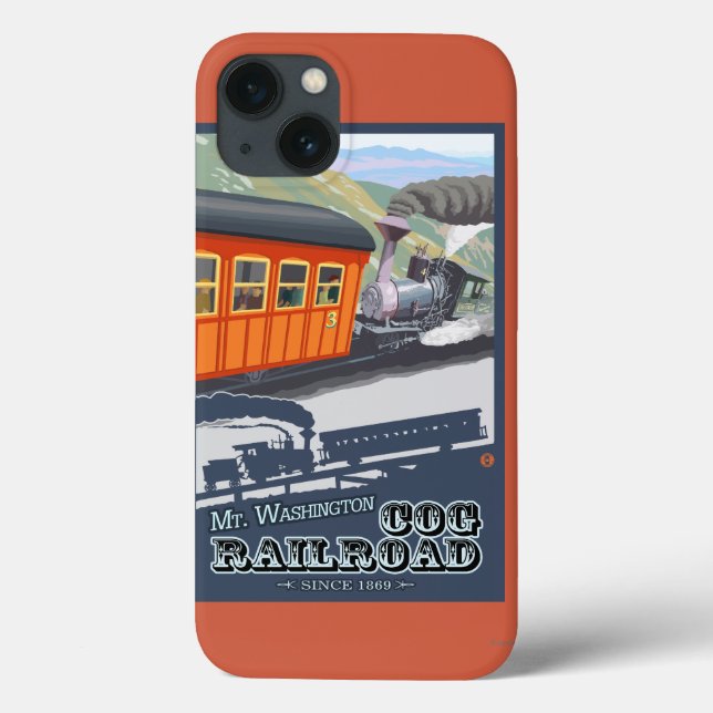 Mount Washington, New HampshireCog Railroad Case-Mate iPhone Case (Back)