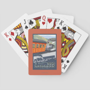 Mount Washington, New HampshireCog Railroad Playing Cards