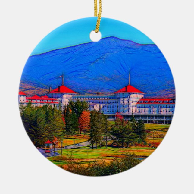 Mount Washington Resort Ornament (Front)