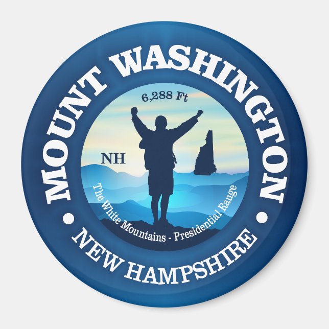 Mount Washington (V) Magnet (Front)