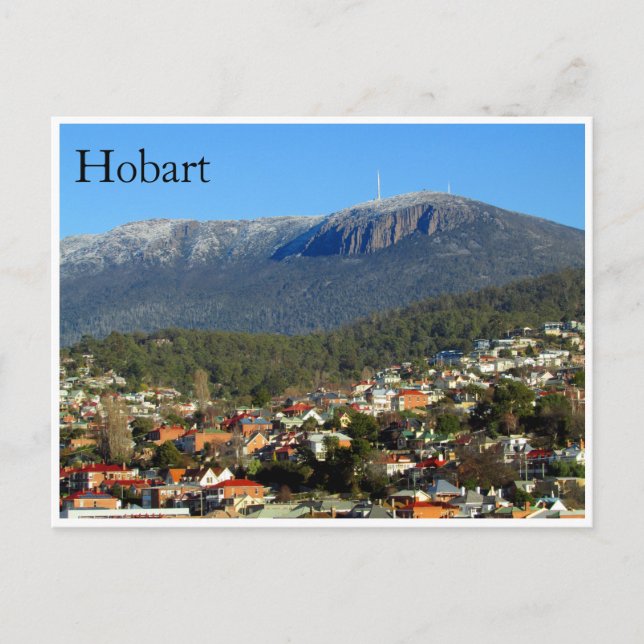 mount wellington city postcard (Front)