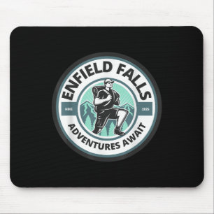 Mountain Adventure Design_ Hiking & Camping In Mouse Pad