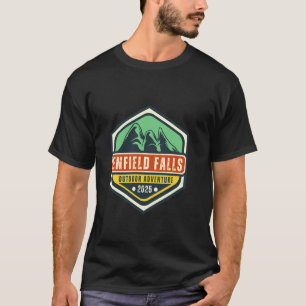 Mountain Adventure Design Hiking & Camping in Enfi T-Shirt