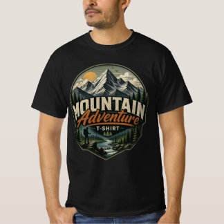 Mountain Adventure Vintage Explorer T-Shirt