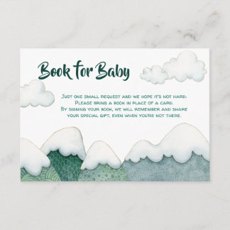 Mountain Adventures Book for Baby Card