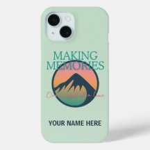 Mountain Adventures Making Memories iPhone 15 Case
