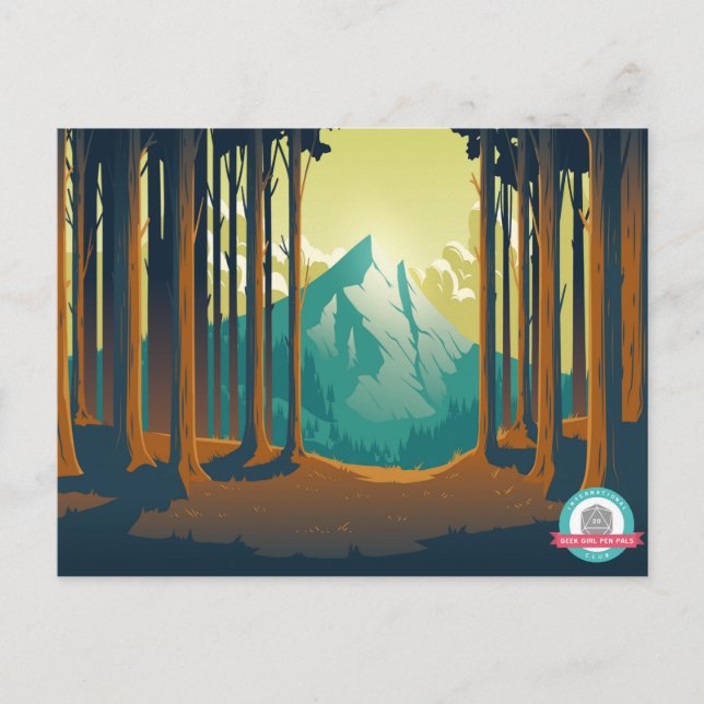 Mountain Aesthetics Postcard (Front)