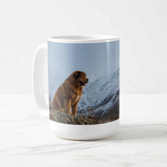 Mountain Air with Sapphire Coffee Mug (Front Left)