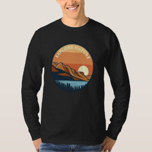 Mountain and Forest Scene  125 T-Shirt