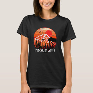 Mountain and Forest Scene  31 T-Shirt