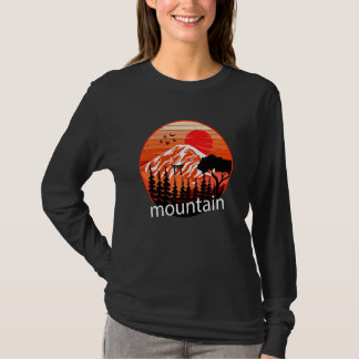 Mountain and Forest Scene  31 T-Shirt
