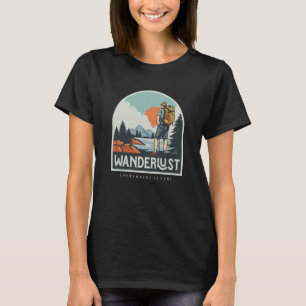 Mountain and Forest Scene 58 T-Shirt