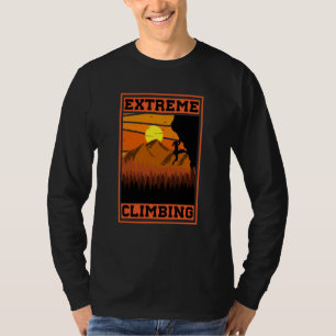 Mountain and Forest Scene Silhouette  70 T-Shirt