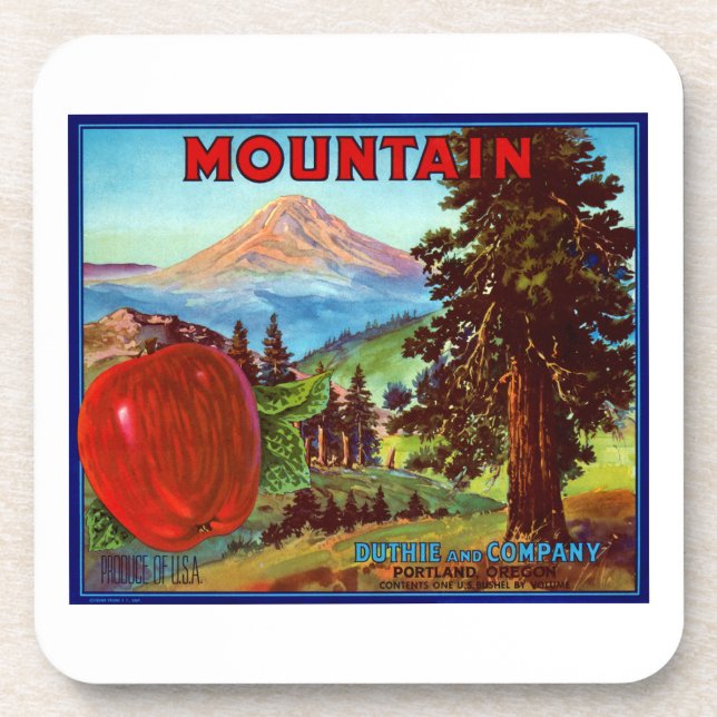 Mountain Apples Coaster (Front)