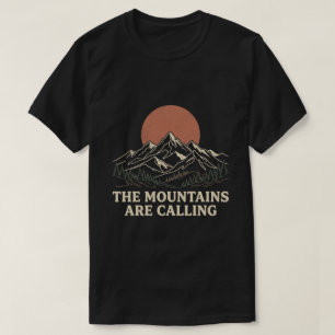 Mountain are calling family hiking T-Shirt