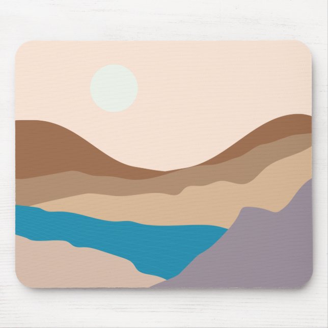 mountain  art mouse pad (Front)