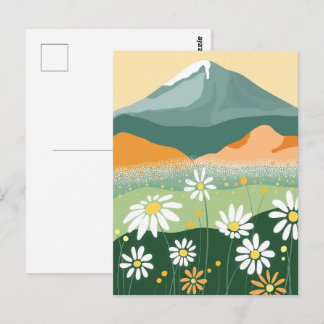 Mountain Art. Postcard
