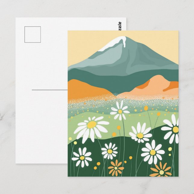 Mountain Art. Postcard (Front/Back)