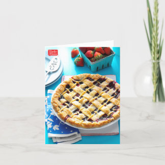 Mountain Berry Pie Card