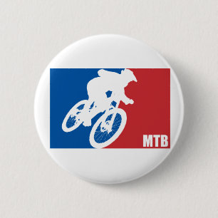 Mountain Bike All-Star 6 Cm Round Badge
