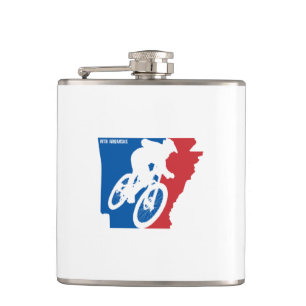 Mountain Bike Arkansas Hip Flask