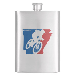 Mountain Bike Arkansas Hip Flask