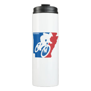 Mountain Bike Arkansas Thermal Tumbler