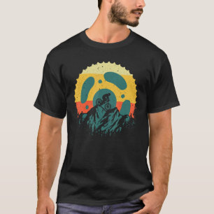 Mountain Bike Art For Men Women Cycling Trail Bike T-Shirt