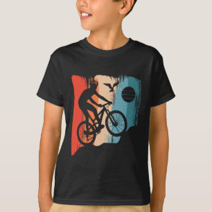 Mountain Bike Bicycle Retro Mtb Biking Cycling Bik T-Shirt