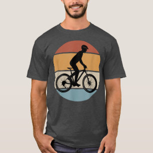 Mountain Bike Biker Retro Cycling Bicycle Riding C T-Shirt