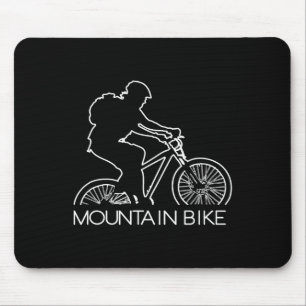 Mountain Bike Bmx Cool Bikers Gift Biking Top Tee_ Mouse Pad