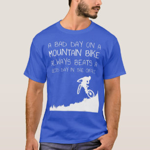 Mountain Bike Cycling Jersey and Bicycle 1 T-Shirt