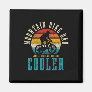 Mountain Bike Dad Funny Vintage Mtb Downhill Bike  Magnet